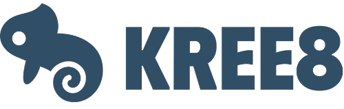 KREE8 logo